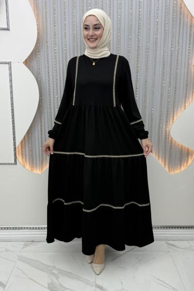 Aliye Elbise Siyah