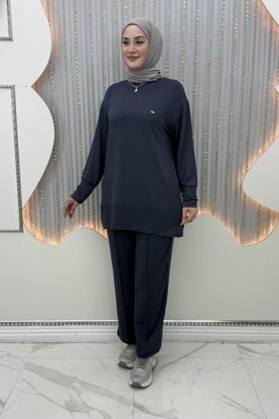 Leyal Pantolonlu Takım Antrasit