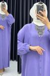 3322 Safa Tunik/Elbise Lila