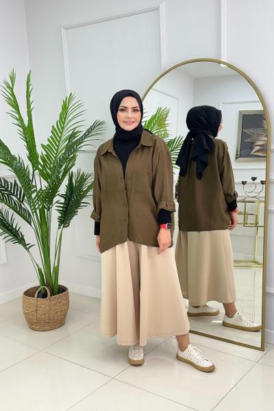 PERY GÖMLEK - HAKİ